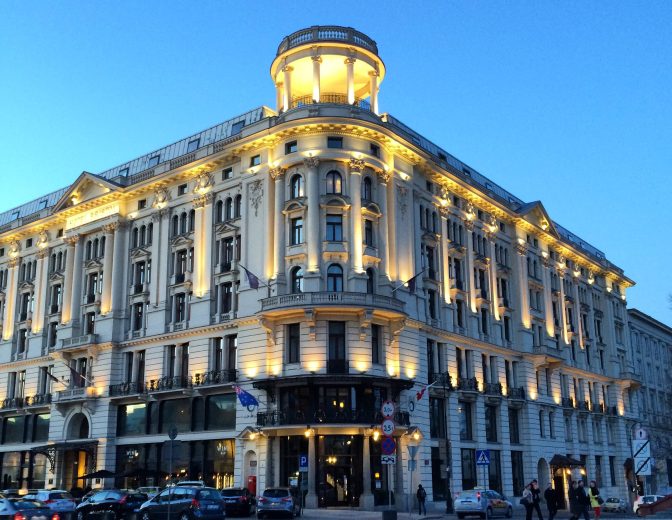 A picture in evening