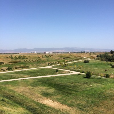 View from Sofia Airport