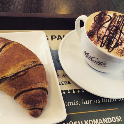 Last breakfast of trip