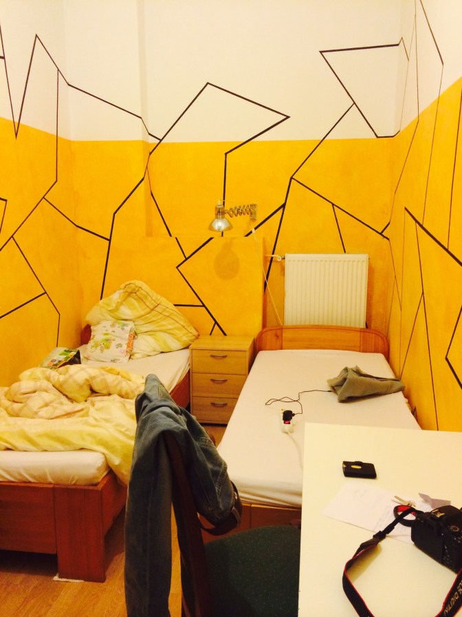 My apartment in Budapest that I rented with Airbnb